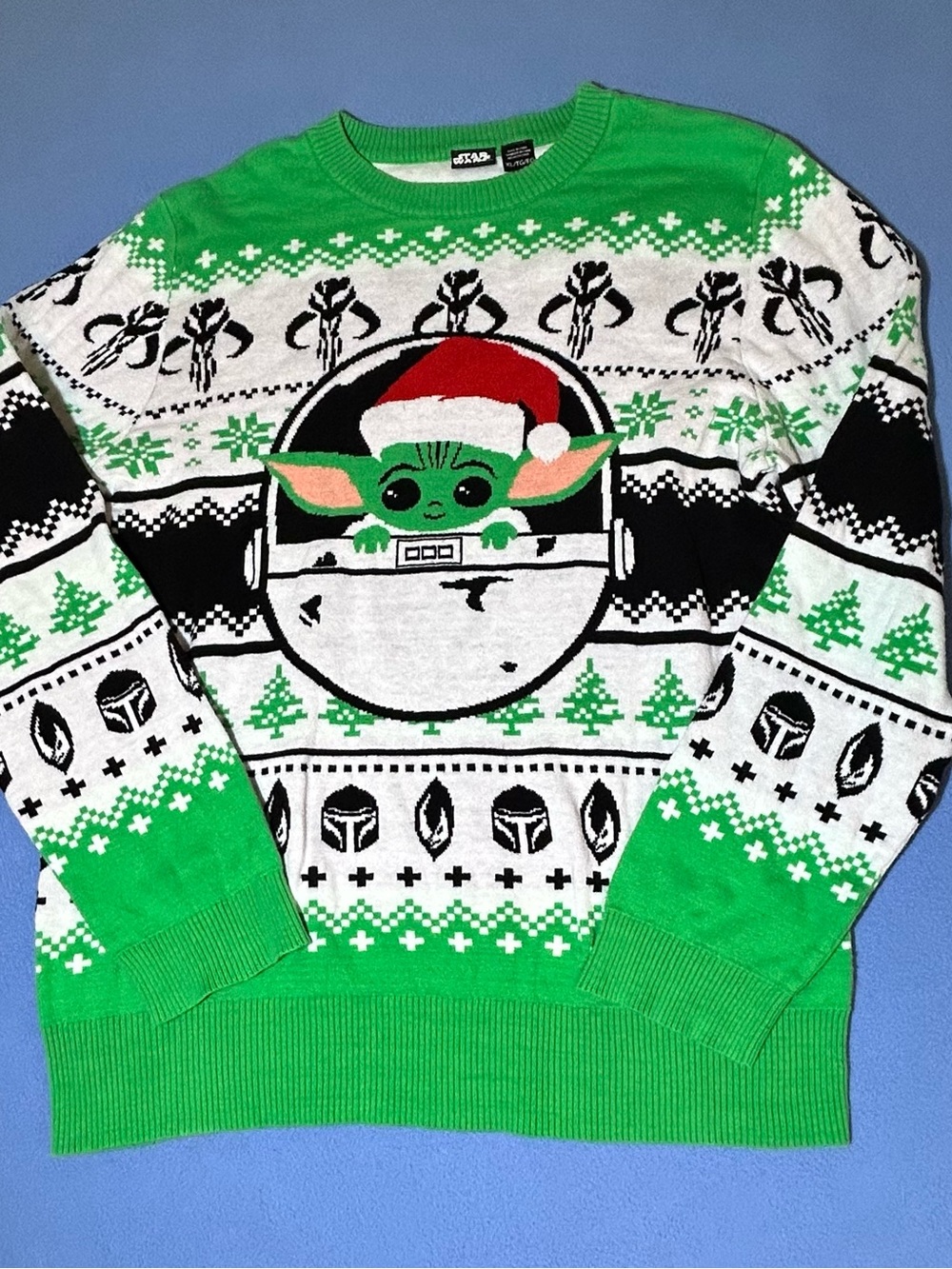 Star Wars The Mandalorian Ugly Christmas Sweater Grogu